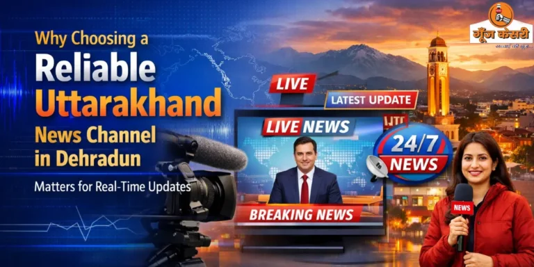 Uttarakhand news channel in Dehradun