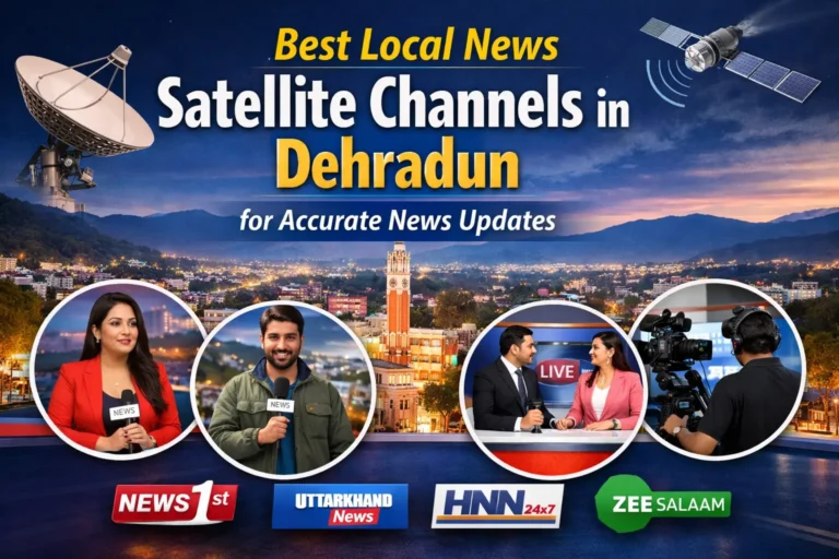 Best Local News Satellite Channels in Dehradun