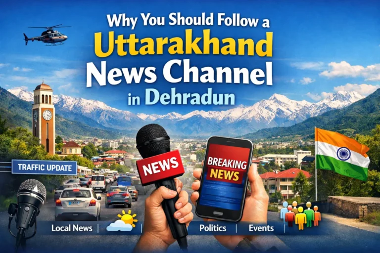 Uttarakhand News Channel in Dehradun