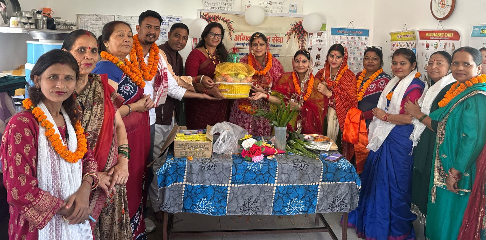 Anganwadi and Asha workers honored in the Angan Ka Utsav and Milan program